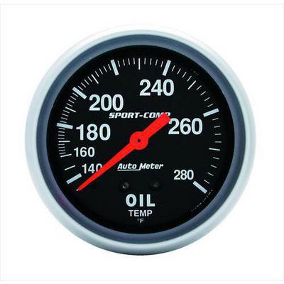 Auto Meter Sport-Comp Mechanical Oil Temperature Gauge - 3443